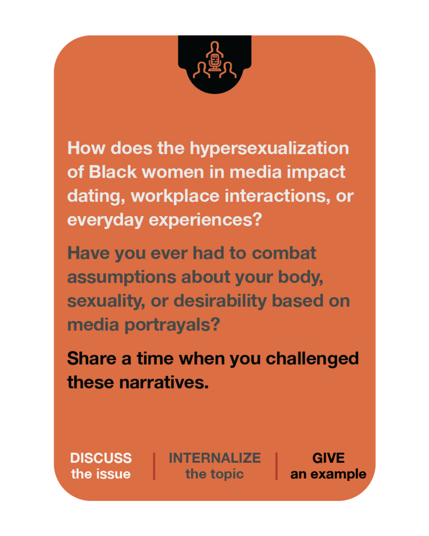 The Black Mind Card Game | Dialogue & Connection Tool